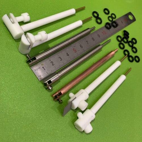 Stainless Steel Electrode Clip Platinum Electrode Clip Copper Electrode Clip D6mm