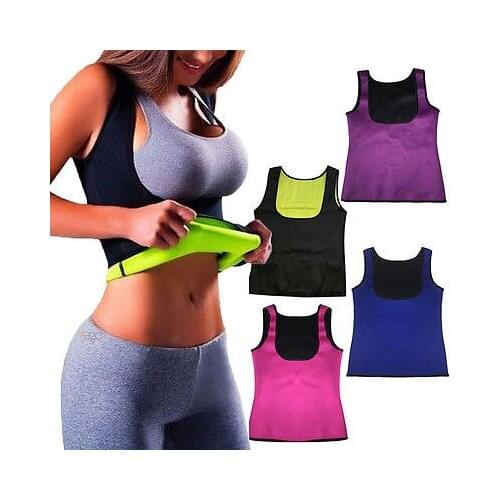 S-5XL Women Neoprene Body Shapers Slimming Waist Slim Vest Plus Size shape tops 5 colors for choice DropShipping