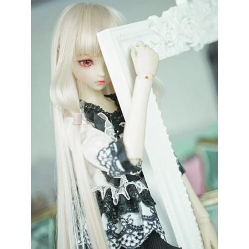 1/3 1/4 BJD Wig Long Straight Doll Wig for Blythe MSD Minifee SD Dollfied Dream Smart Doll Accessories,Fashion Doll Hair