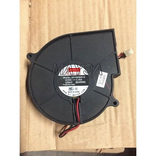 SFH9330S1A DC 12V 0.45A 93x93x30mm 2-Wire Server Cooling Fan