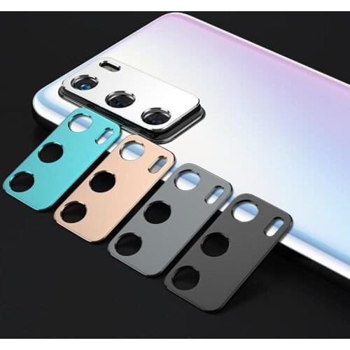 2020 Metal Camera Protector Tempered Glass Film For Huawei P40 Rear Lens Protection Ring Case for Huawei P40 PRO