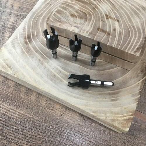 6 8 10 12MMCork Drill Micro Tapered Cork 6.3MM Hexagonal Quick Shank Change & Woodworking Scraper blade 181*80* 1.2mm polishing