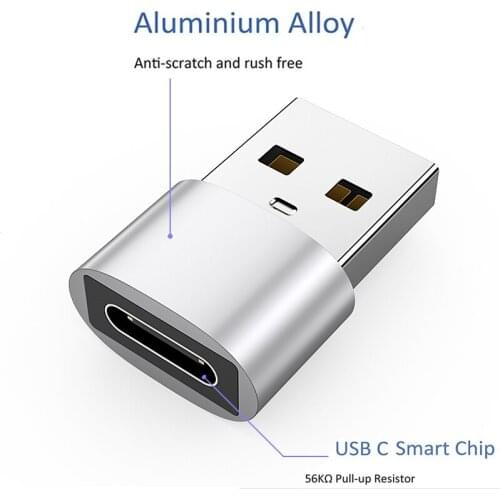 USB 3.0 Type-C OTG Data Adapter USB C Male to Type C Otg Charger Converter TYPEC Female to USB Male 2.0 Mobile Phone Charging