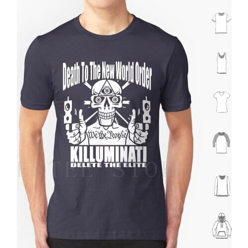 Death To The New World Order T Shirt Men Cotton 6xl Illuminati New World Order Nwo Anti Now Anti New World Order Anti
