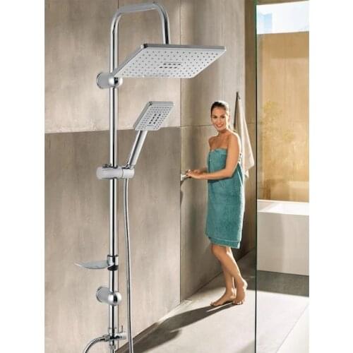 Quality Luxury Robot Sprinkler Hill Shower Set (chrome) rectangle Head 468280051