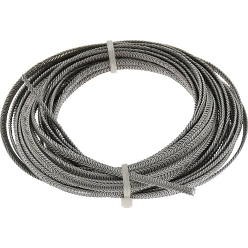 10M Stainless Steel Corset Bone For Underwear Spiral Metallic Boning Craft Sewing Clothing Rack Replacement DIY