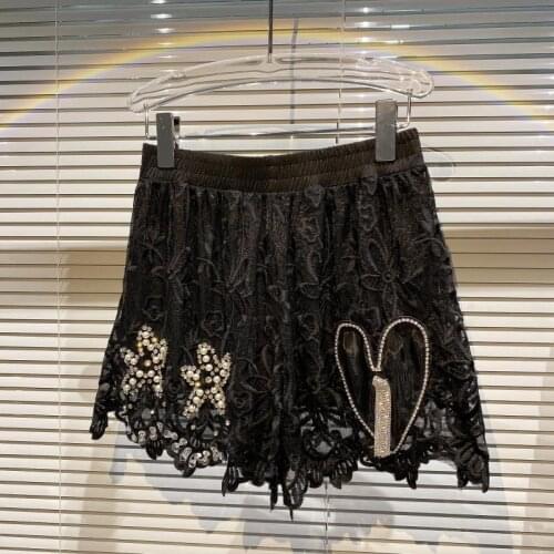 Женские кружевные шорты NANCYLIM China At AliExpress