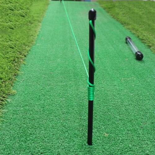 Golf Swing Putting String Direction Pegs Golf Direction Practice Training Aids Putt trainer Golf Alignment Sticks Drop Ship