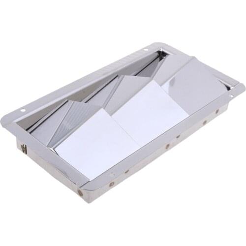 Stainless Steel Marine Boat Louver Air Vent 3 Slots Ventilation 209mm