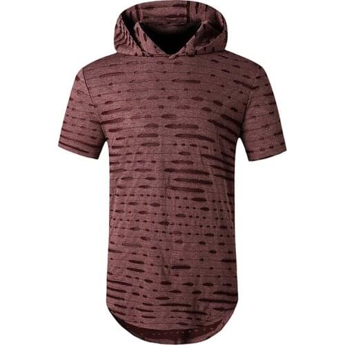 PARKLEES Men's T-shirts With A Hood