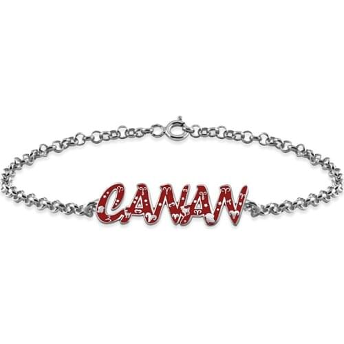 Personalized Zodiac Pattern Cabochons Is Bracelet DN300B