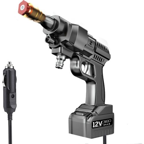 High Pressure Car Washer Gun Sprayer Nozzle Car Cleaning Garden Watering Washer Garden Water Jet 30bar Pressure 156W Power