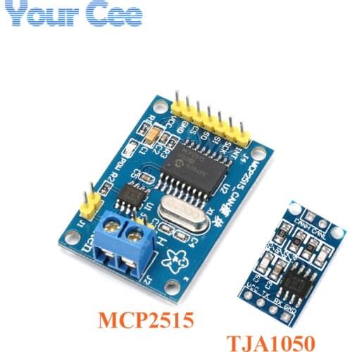 MCP2515 CAN Bus Driver Module Board TJA1050 Receiver SPI For 51 MCU ARM Controller Interface Module For Arduino DIY Kit