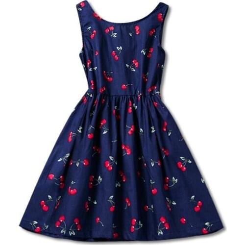 Summer Baby Kids Girl Dress Toddler Princess Party Floral Print Tutu Dresses for Girls Children Casual School Wear Clothes Kids