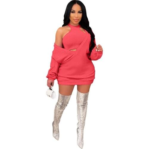 PNDODO Fashionable Knitted Dresses