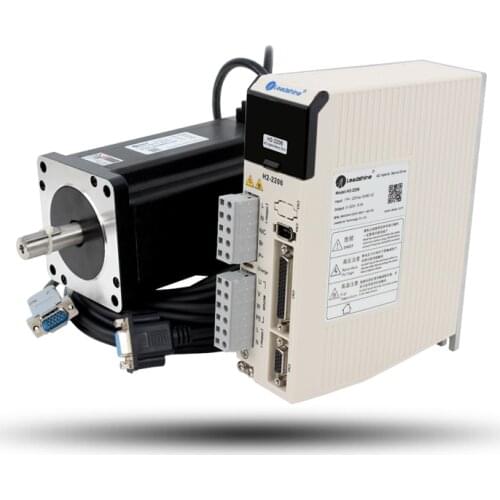 HBS2206 +863HSM80H-E1 Leadshine Easy servo driver 220-240VAC NEMA 34 8NM for CNC router/3D printer/cnc cutting /laser machine