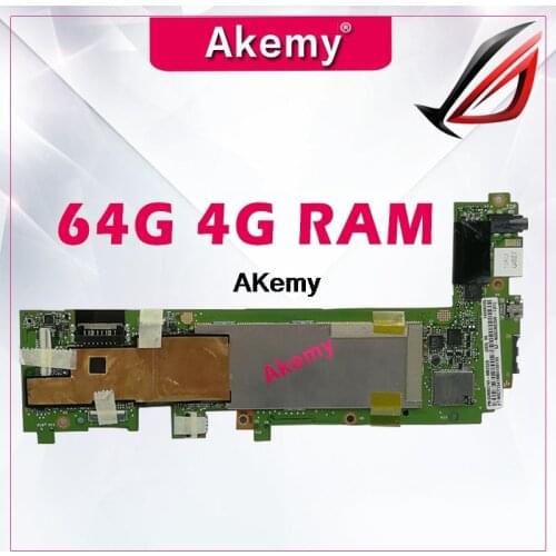 T100HA Motherboard 4G RAM 64G SSD For Asus T100H T100HA T100HN T100HAN Laptop motherboard T100HA Motherboard test 100% OK