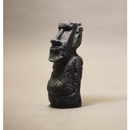 Moai Car Decoration Car Ornaments Interior Dashboard Decoration Birthday Gift Home Decor Underwater scenes Ornemant