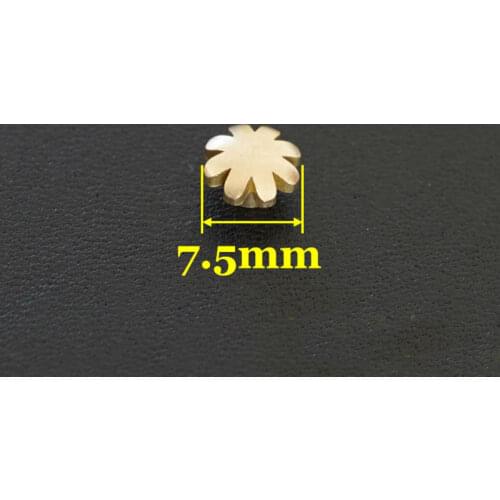 50pc Q15-7.5mm Solid Brass belt screw Chicago Screw Leathercraft