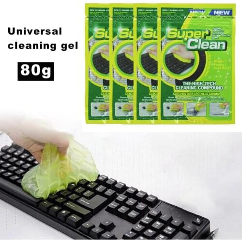 Magic Dust Cleaner Compound Super Clean Slimy Gel For Phone Cameras Laptop Pc Computer Keyboard Cleaner Car Clean Care