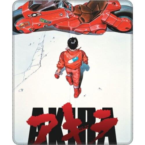 Akira Movie Poster Funny Mouse Pad with Locking Edge Mat Pads Rubber Office Home Deco Mat
