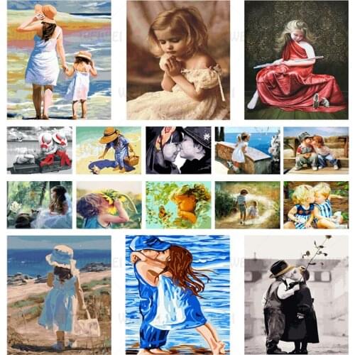 5D Diamond Round & Square Painting Mosaic Children Diamond Embroidered Full Round Diamond Diy Cross Stitch For Home Decoration