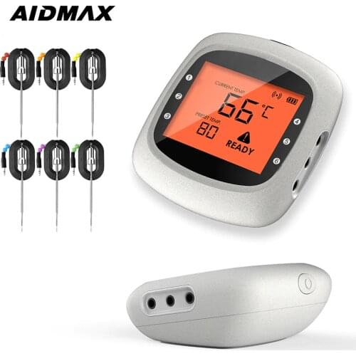 AidMax PRO05 Digital Household BBQ Cooking Thermometer Meat Thermometer Bluetooth Connected for Party Oven Smoking