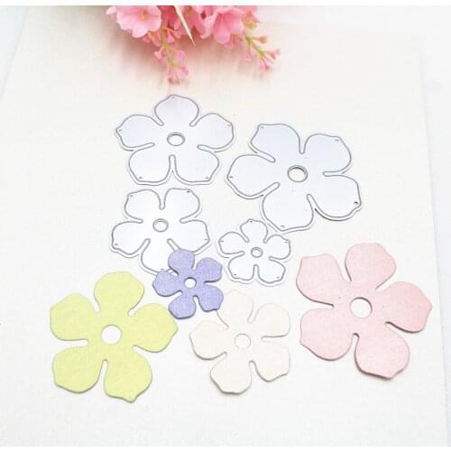 Flower die cut DIY Scrapbooking Photo Album Paper Card Craft Cute Embossing Metal Cutting Dies Stencils Scrapbooking