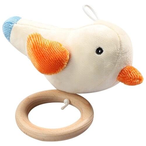 Baby Mobile Toys Music Box With Grasping Ring Montessori Sensorial Materials Early Educational Equipment Gift for Kids 5Month