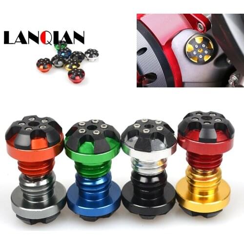 For Kawasaki Z ZR ZX 125 250 750 750R ZX-10R ZX-6 ZX-6R Motorcycle m20*2.5 magnetic engine oil filler Bike Engine Oil Cap cover