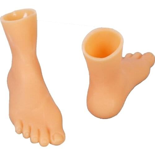 Novelty Funny Fingers Hands Feet Foot Model Tricky Toys Puppets Around the Small Hand Model Halloween Gift Y4UD