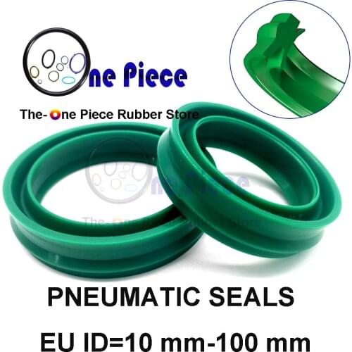 EU seal ID-10-100 mm 20pcs a lot Pneumatic cylinders seal for sealing rubber gasket Polyurethane PU Wiper rod piston seals