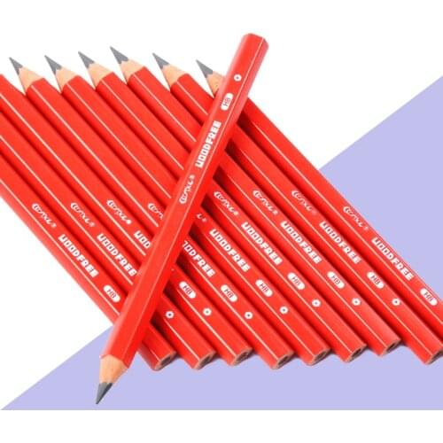 10/20/30 Pcs Short Jumbo Hexagonal HB #2 Graphite School Pencils Set for Kid and Child Pre-Sharpened Writing Stationery Supplies