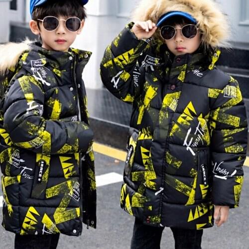 New Winter Jacket Boy Baby thickness Korean cotton-padded Kids Coats Children Winter Jacket BT030