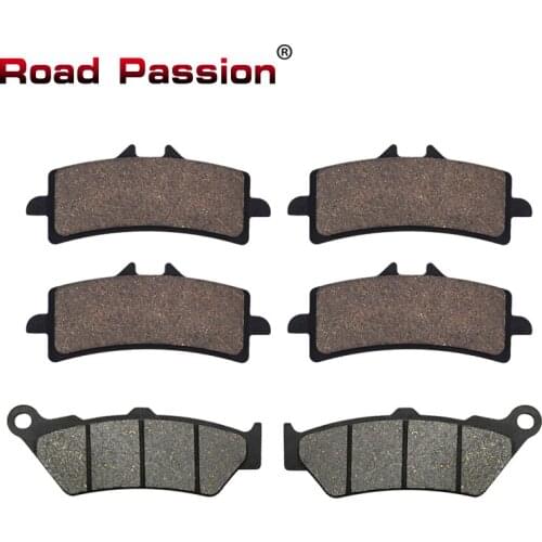Road Passion Motorcycle Front and Rear Brake Pads for DUCATI Diavel Dark / Strada Carbon Chromo 2011 2012 2013 2014 2015
