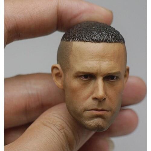 Custom 1/6 Scale Ben Head Sculpt Pot lid Head Model Action Figure Collections Gift