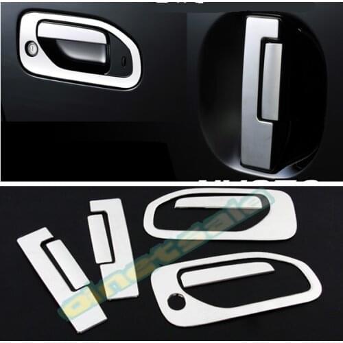 SUS304 Stainless Steel Door Handle Garnish Trim Car Styling Cover Accessories For Nissan CARAVAN NV350 E26