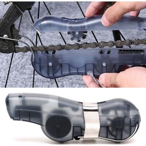 Bicycle Bike Chain Cleaning Tool Bike Brushes Scrubber Wash Tool Mountain Cycling Cleaning Kit Outdoor Accessories 1PC