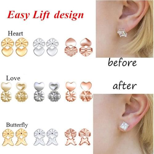 美媞 Women's Gold Earrings