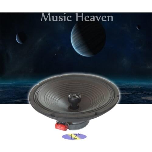 1pc 12 inch 8 Ohm Coaxial Speaker Bass Swivel Tweeter Passive Hi Fi PA Box Capacitor Audio Full Range