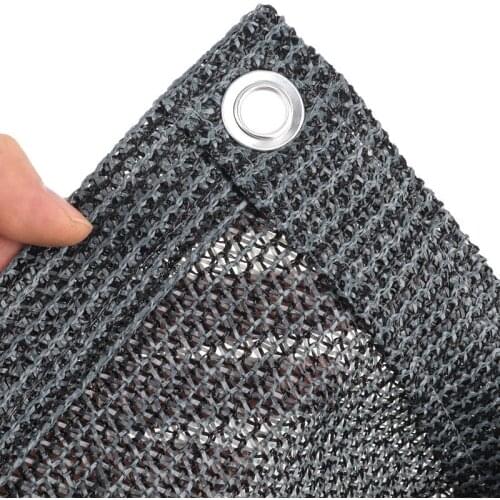 50~70% Shade Garden Flower Succulent Plants Cover Nets Classic Grey Sun Shade Net HomeTerrace Safety Fence Net Privacy Nets