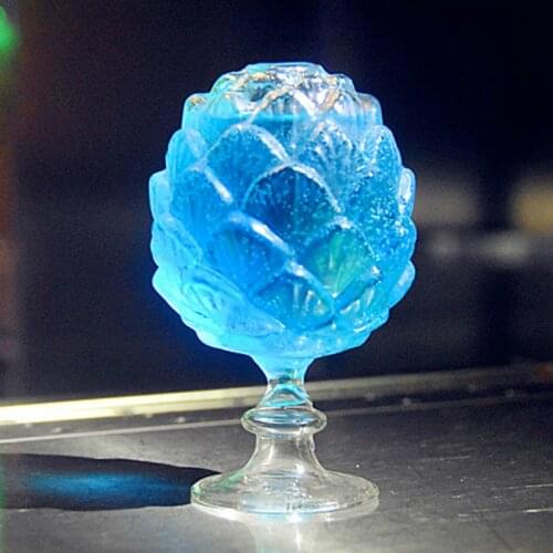 Dragon Egg Molecule Smoky Cocktail Glass Bar Pine Cone Sour Mix Wine Goblet Devil Fruit Juice Agave Glassware Special Drinks Cup