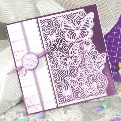 BIg Butterfly Border Cut Metal Cutting Dies 2019 New for DIY Scrapbooking Album Embossing Paper Cards Making Crafts Supplies