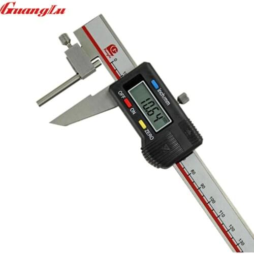 GUANGLU Tube Thickness Digital Caliper 0-150mm/0.01 Stainless Steel Gage Micrometer Measure Tools
