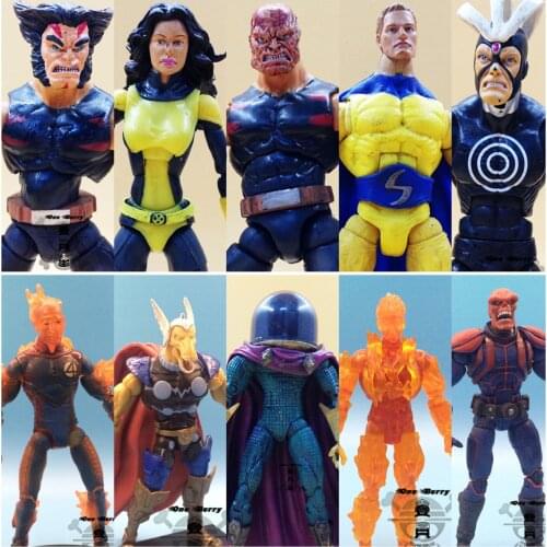 MARVEL The Avengers Beta Ray Bill Captain America Red Skull Ghost Rider Wolverine Sentry Joints Movable Action Figure Model Toys
