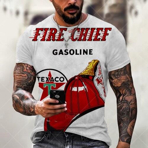 Summer Mens 3D Print T-Shirt O-Neck Oversized Short Sleeve Personality Fashion Loose Stitching Pattern T-Shirts Men Clothing