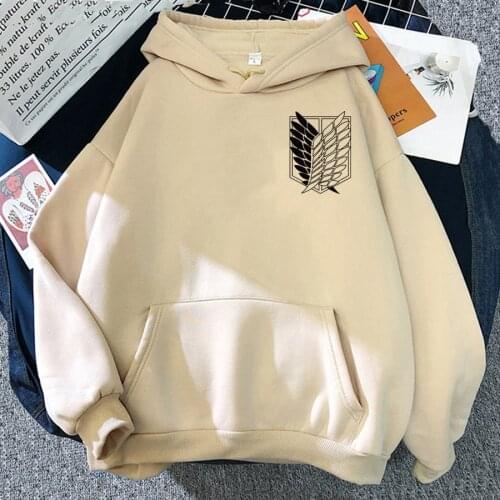 2021 Hot Japanese Anime Graphic Hoodies Men Kawaii One Piece Demon Slayer Attack on Titan Harajuku Sweatshirt Unisex Male