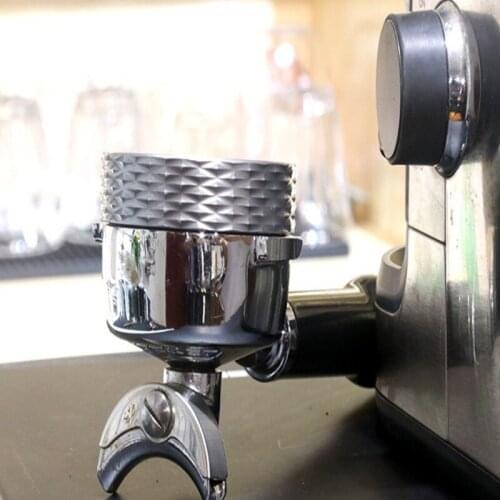 51/53/58mm Espresso Coffee Dosing Ring Anti-flying Powder Handle Magnetic Ring Coffee Powder Receiving Ring Coffee Accessories