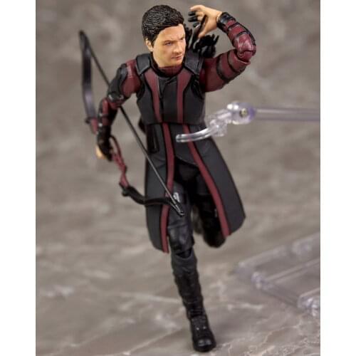 Marvel Avengers Super Hero Hawkeye BJD Jioints Moveable Action Figure Toys