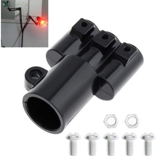 Lighting Accessories Kit Multifunctional 3 Head Connector for Adjustable Telescopic Lamp Rod